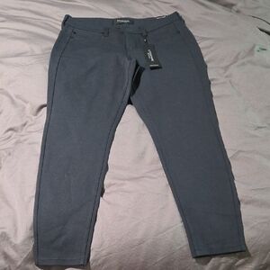 Liverpool Charcoal Slim Fit Trousers